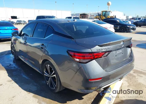 2021 Nissan Sentra Sr Xtronic Cvt z USA, uszkodzony, nr VIN 3N1AB8DV2MY247697